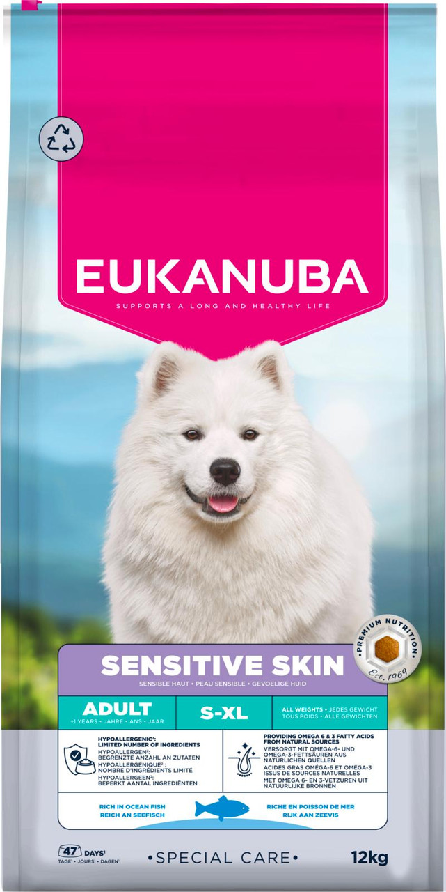 Dog Daily Care Sensitive Skin - 12 kg
