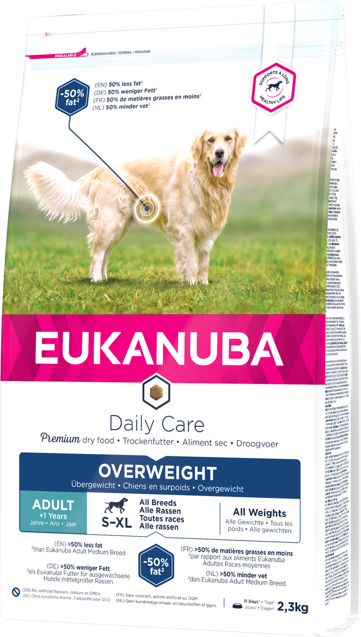 Dog Daily Care Overweight – 25 kg