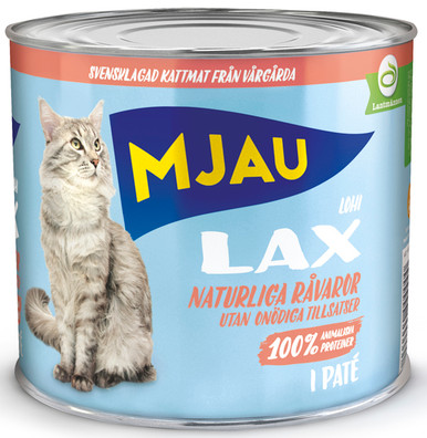 Lax Paté Våtfoder för Katt - 12 x 635g