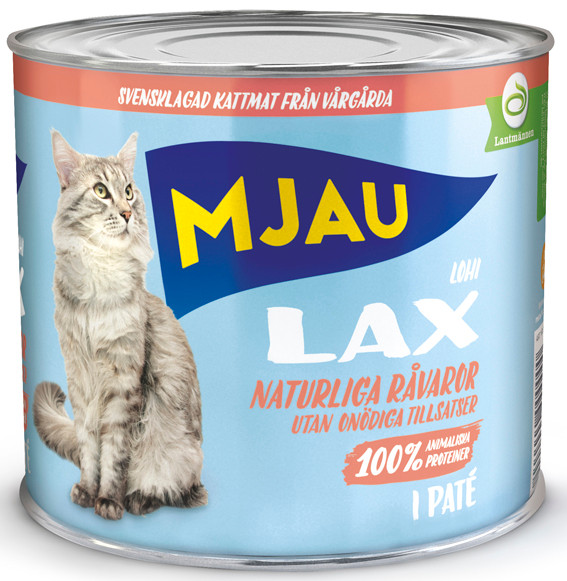 Lax Pat&eacute; V&aring;tfoder f&ouml;r Katt - 12 x 635g