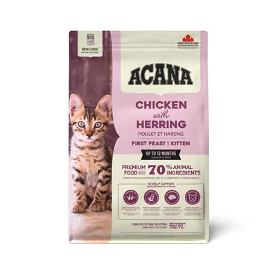 Torrfoder First Feast Kitten till Kattunge - 1,8 kg