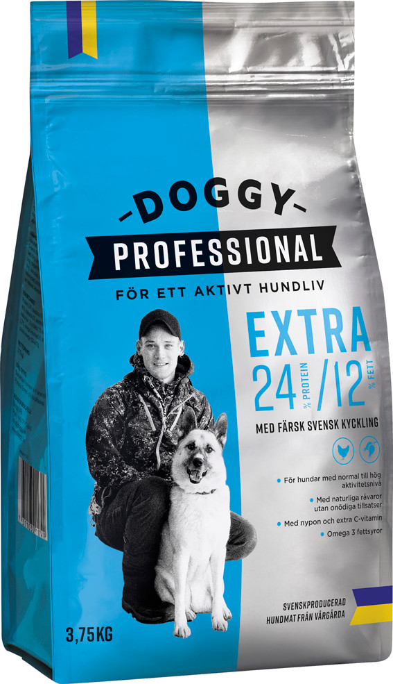 Doggy Professional Extra för Hund – 3,75 kg