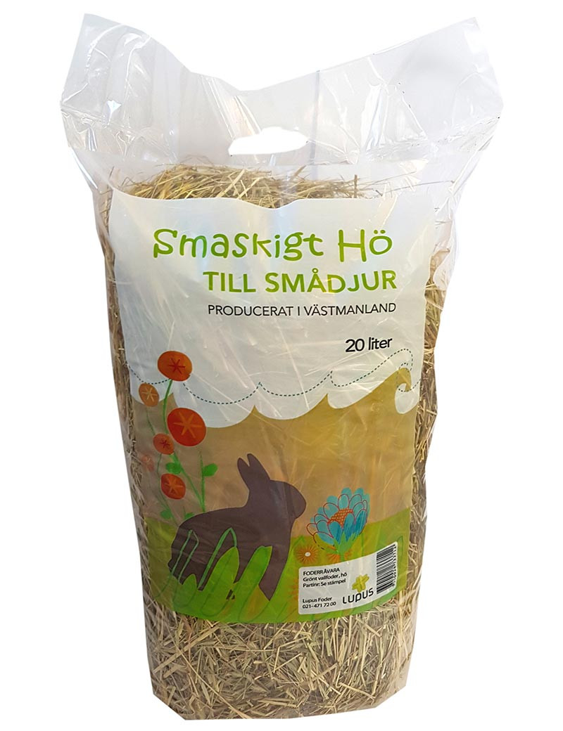 Smaskigt Hö - Small | Djurtyp - Gnagare - Foder - Hö | DogStyle