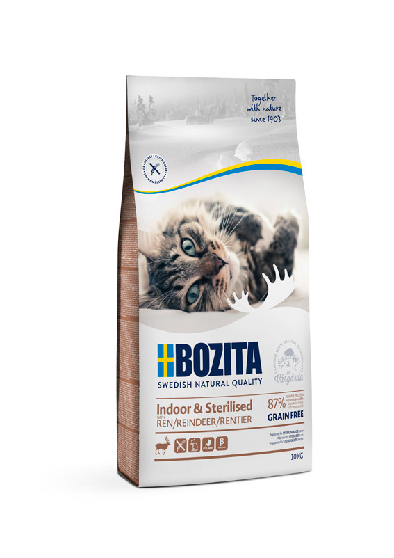Indoor & Sterilised Grain Free Kattfoder - 10 kg