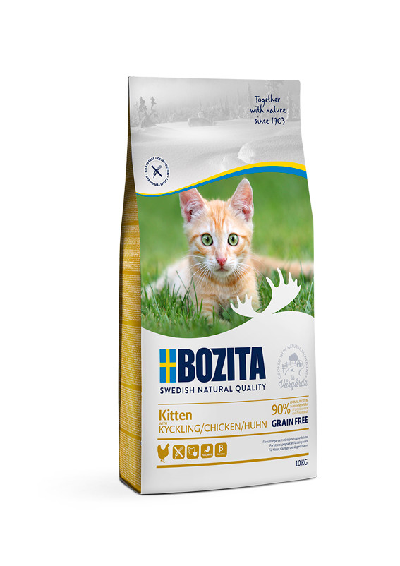 Kitten Chicken Grain Free - 10 kg | Djurtyp - Katt - Kattmat - Torrfoder | DogStyle