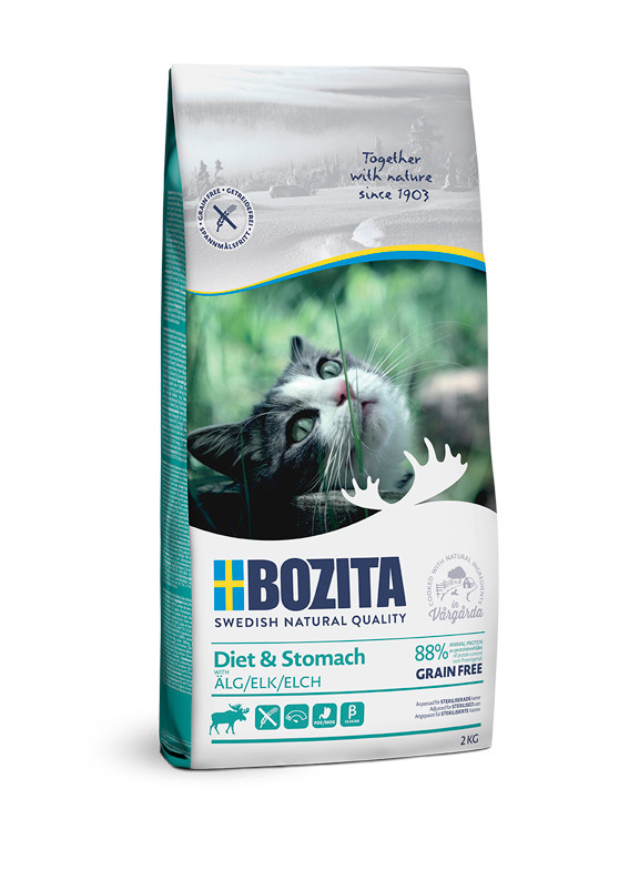 Bozita Diet & Stomach Grain Free Elk – 2 kg