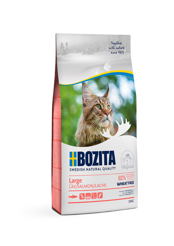 Large Cat Wheat Free Salmon Kattfoder - 10 kg