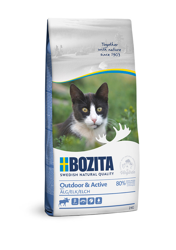 Outdoor & Active Torrfoder för katt - 2 kg | Djurtyp - Katt - Kattmat - Torrfoder | DogStyle