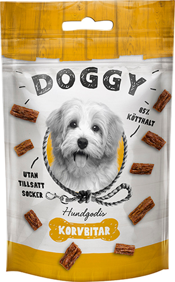 Doggy Korvbitar Hundgodis – 50 g