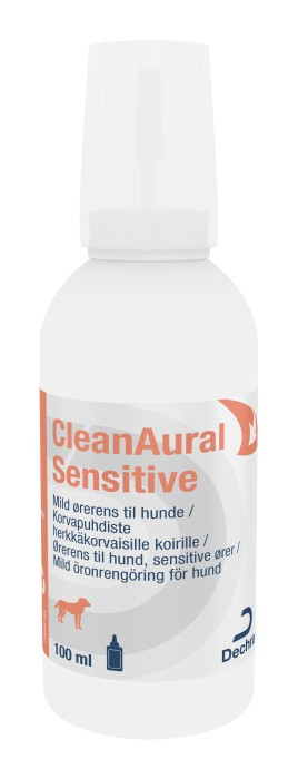 CleanAural Dog Sensitive – Flaska 100 ml