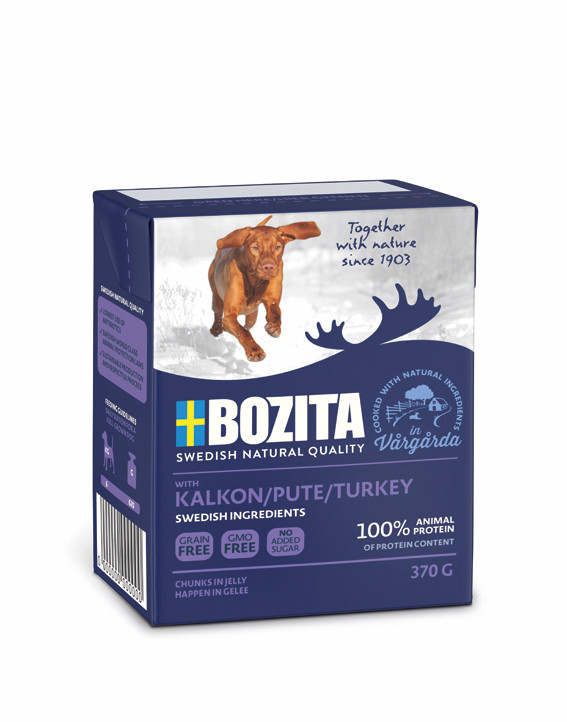 Bozita Kalkonbitar  i Gelé – 6 st x 370 g