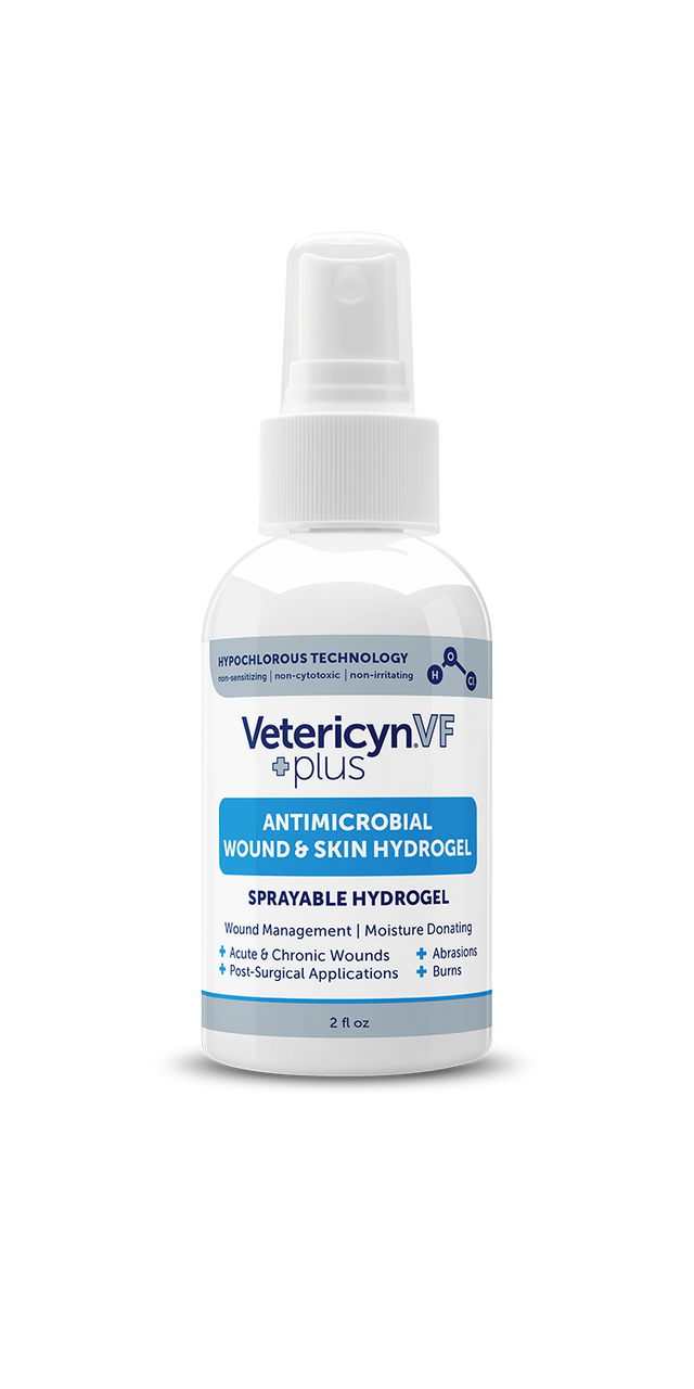 Vetericyn VF+ Antimicrobial Wound & Skin Hydrogel – 120 ml