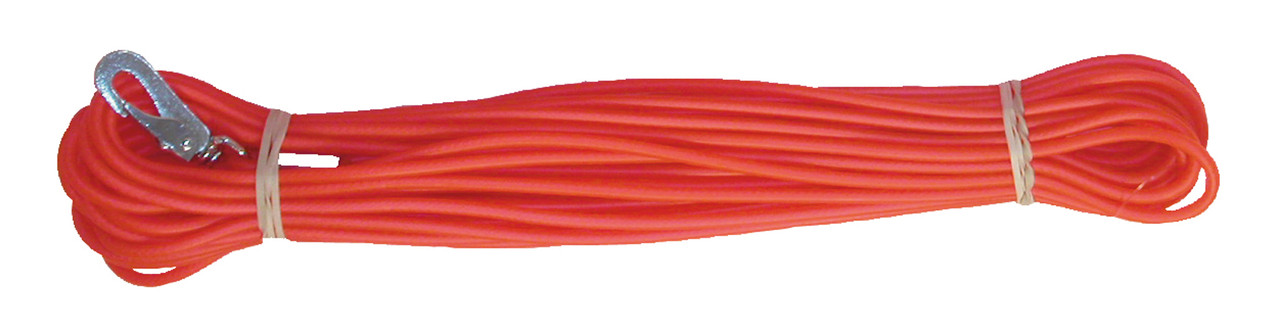 Spårlina gjuten Orange 15 m – 6 mm