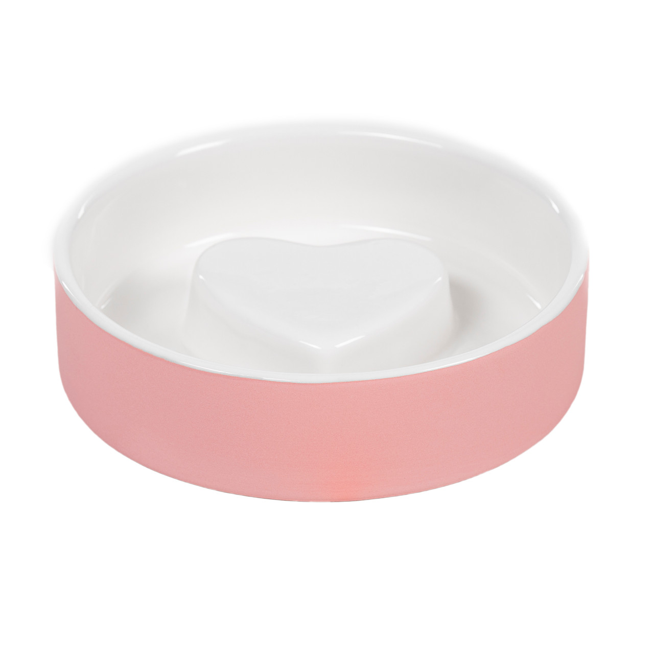 Cooling Bowl Kylande Foderskål - XS Slow Feed Rosa