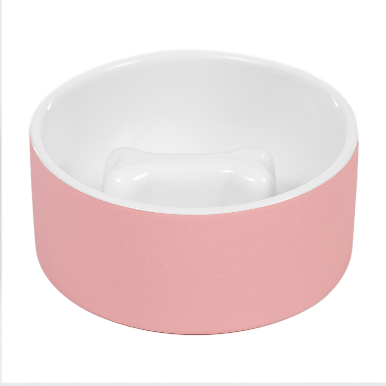 Cooling Bowl – M Slow Feed Rosa