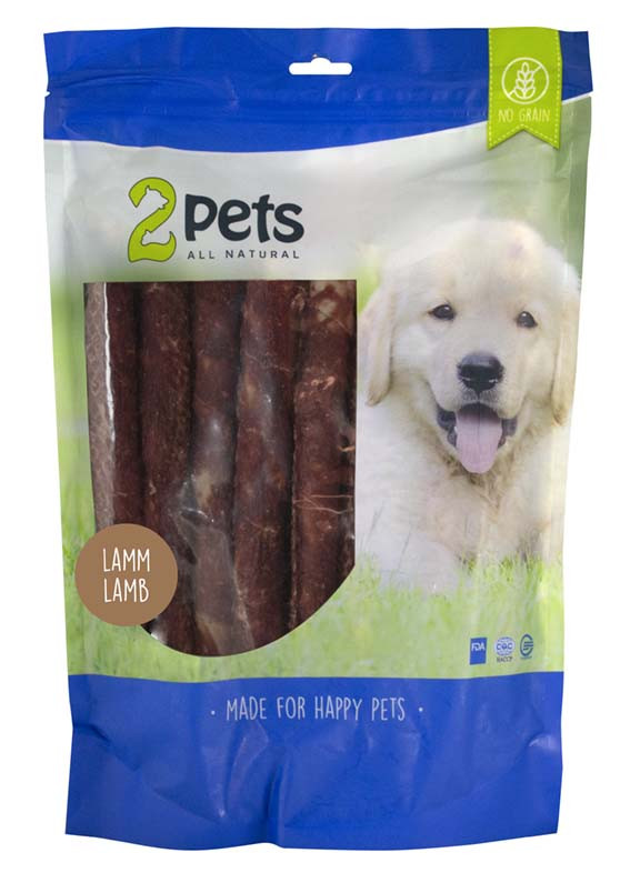 2pets Tuggpinne med lamm för hund – XX-Large