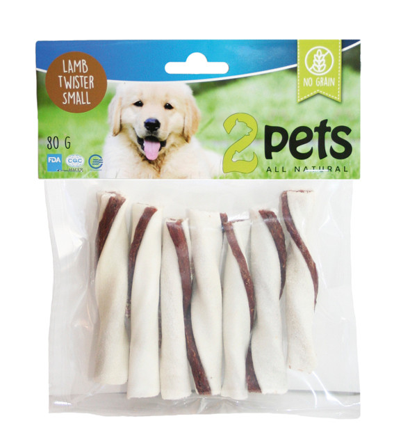 2pets Tuggtwister med Lamm – Small