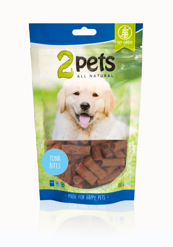 2pets Tuna Bites hundgodis – Small