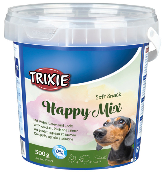 Soft Snack Happy godismix för hund – 500 g