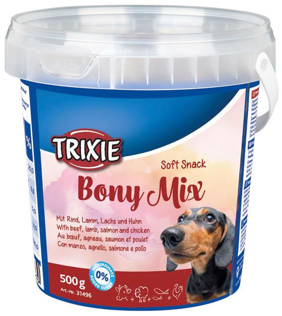 Soft Snack Bony godismix för hund – 05 kg