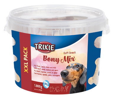 Soft Snack Bony godismix för hund - 1,8 kg