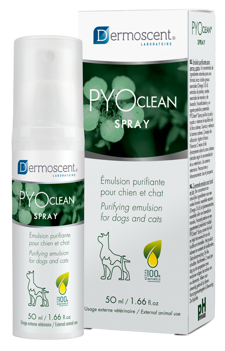 Dermoscent PYOclean® Spray för hund & katt – 50 ml