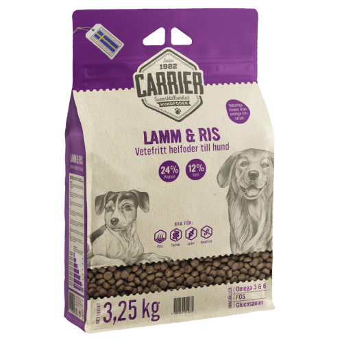 Lamm & Ris Hundfoder - 3,25 kg