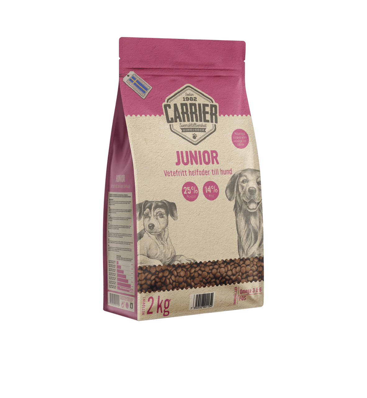 Junior Hundfoder - 2 kg