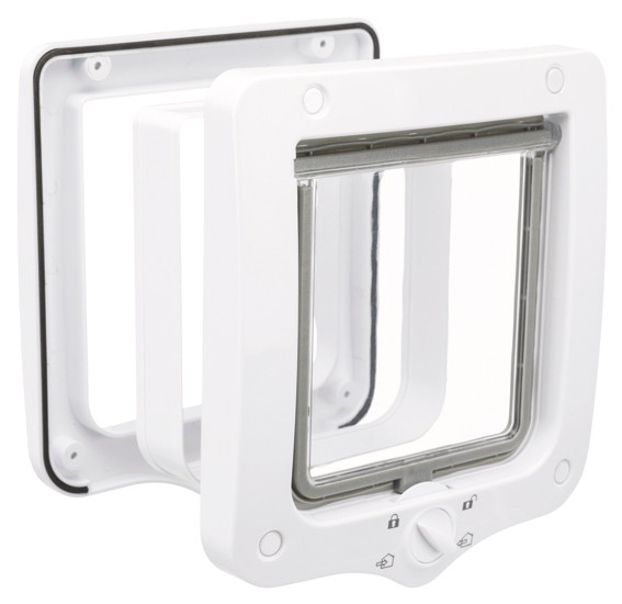 Kattdörr 4-vägs med tunnel - Large