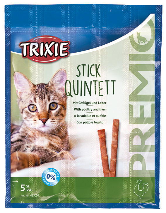 Sticks Quintett Fågel & Lever – 5 x 5g