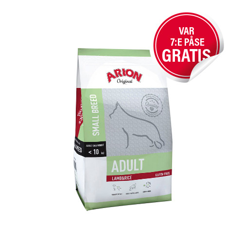 Adult Small Breed Lamm & Ris – 3 kg