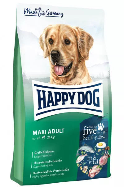 HappyDog Fit & Vital Maxi Adult Hundfoder – 4 kg