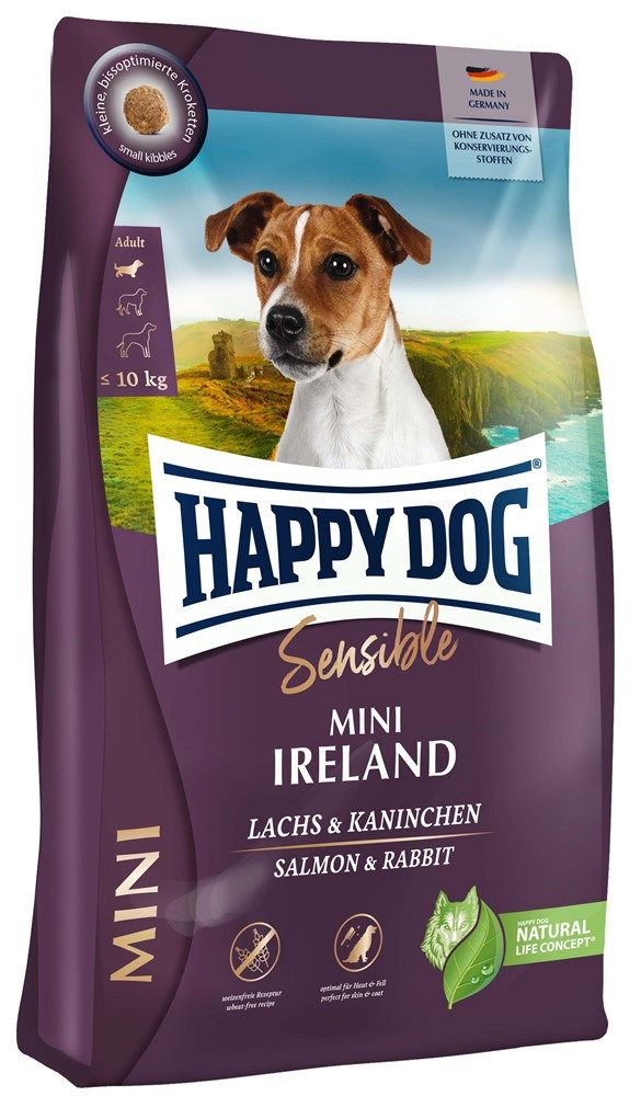 HappyDog Sensible Mini Ireland Hundfoder – 4 kg