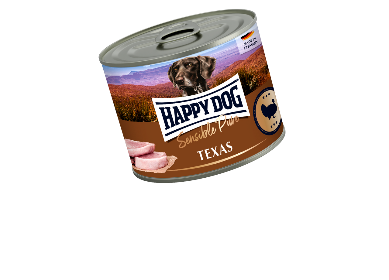 HappyDog Puré Grain Free Kalkon – 12 st x 200 g