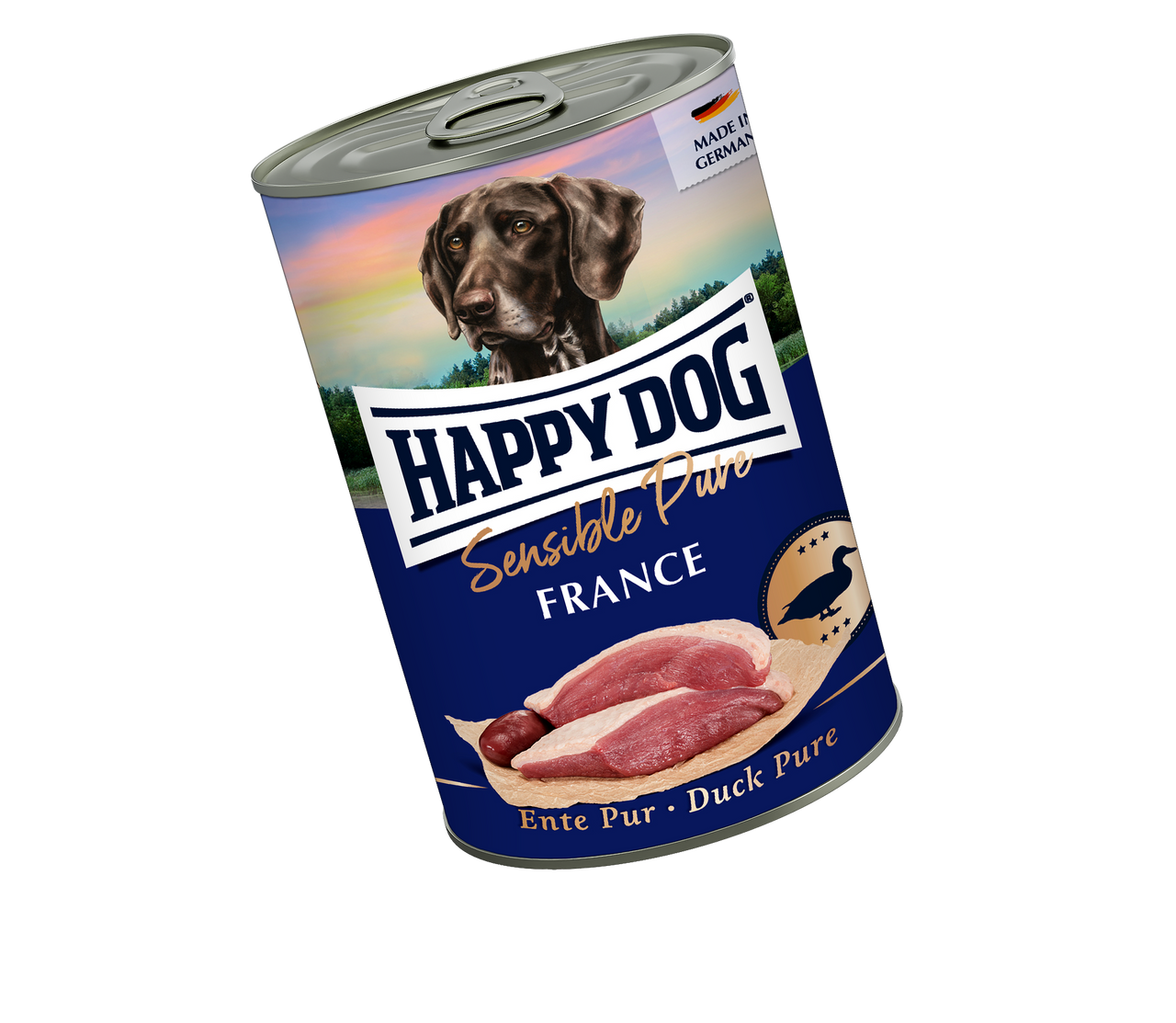 Preview of Happydog Puré Grain Free Anka för hund - 6 st x 400 g