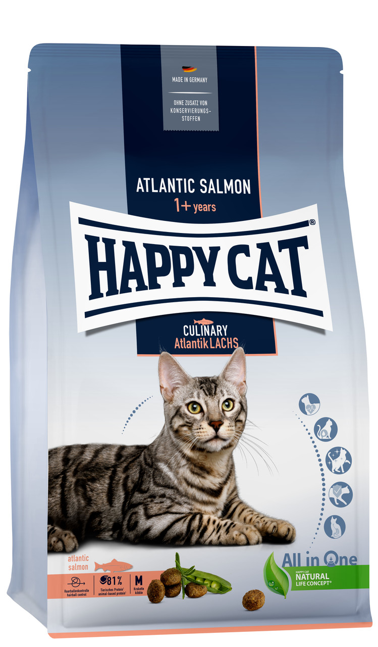 HappyCat Cat Adult Atlantic Lax – 1,3 kg