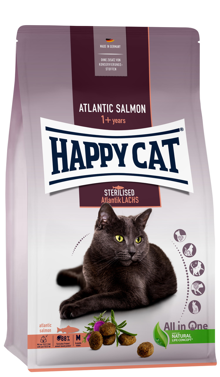 HappyCat Cat Sterilised Lax – 4 kg