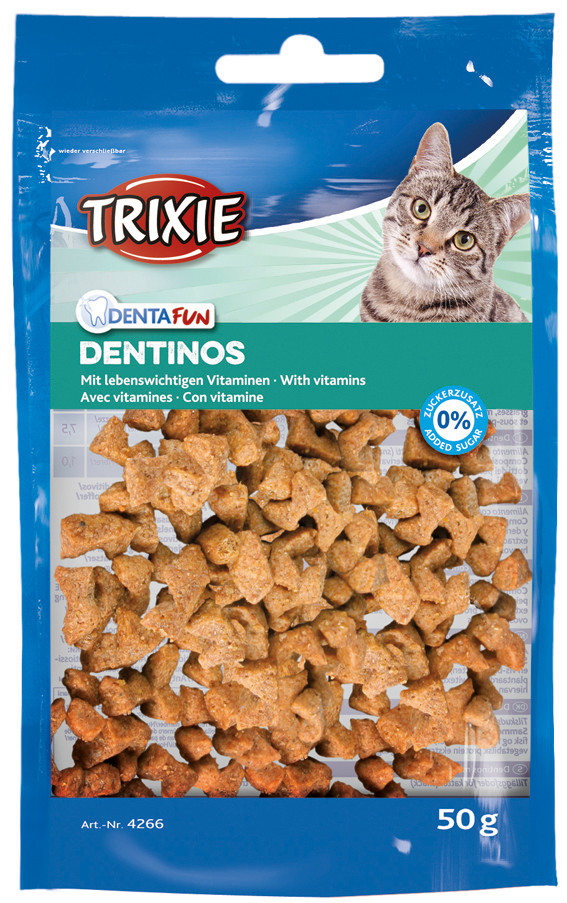 Trixie Dentinos Vitaminrikt Kattgodis – 50 g