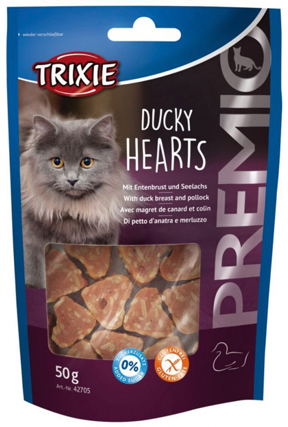 Premio Hearts Kattgodis - 50 g | Djurtyp - Katt - Kattgodis och kattgräs - Kattgodis | DogStyle