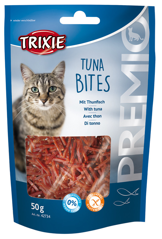 Trixie Premio Tuna Bites Kattgodis – 50 g