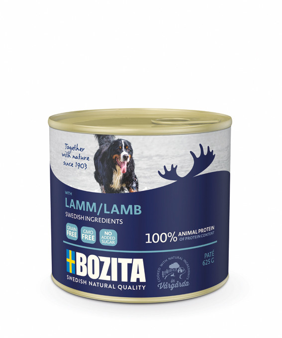 Lamm Paté för hund - 6 st x 625 g