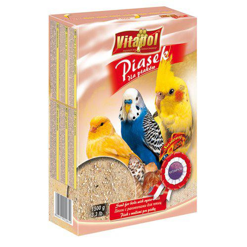 Fågelsand Snäckskal - 1,5 kg | Djurtyp - Fågel - Fågelns hem - Burströ och Fågelsand | DogStyle