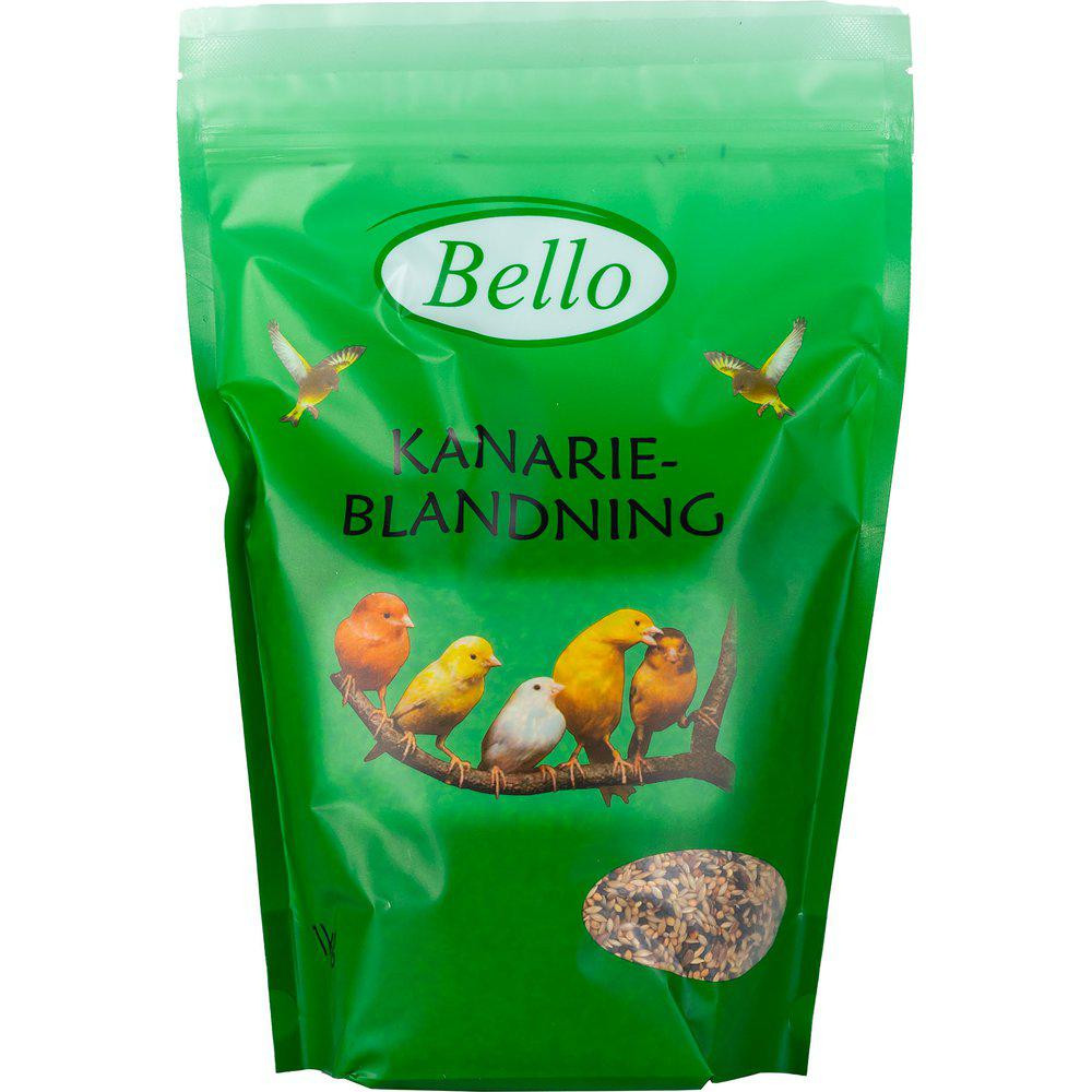 Bello Kanariefågel Premium Foder – 1 kg