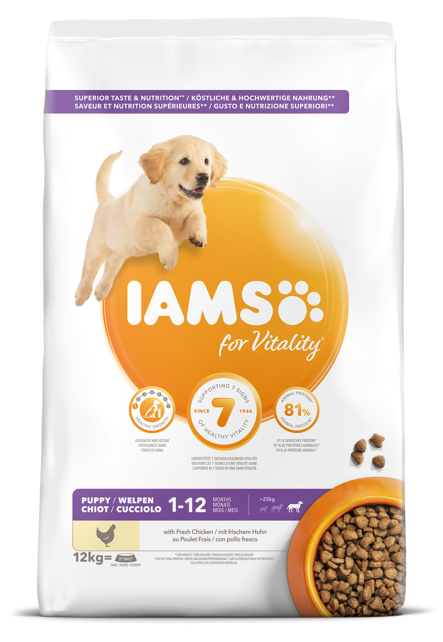 Iams Dog Large Puppy – 12 kg