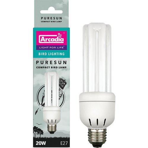 Compact Fågellampa UVA & UVB - UV-lampa | Djurtyp - Fågel - Fågelns hem - Fågellampor | DogStyle