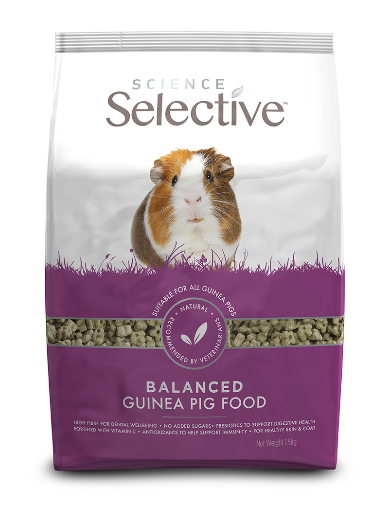 Guinea Pig Foder - 1,5 kg | Djurtyp - Gnagare - Foder - Pellets | DogStyle