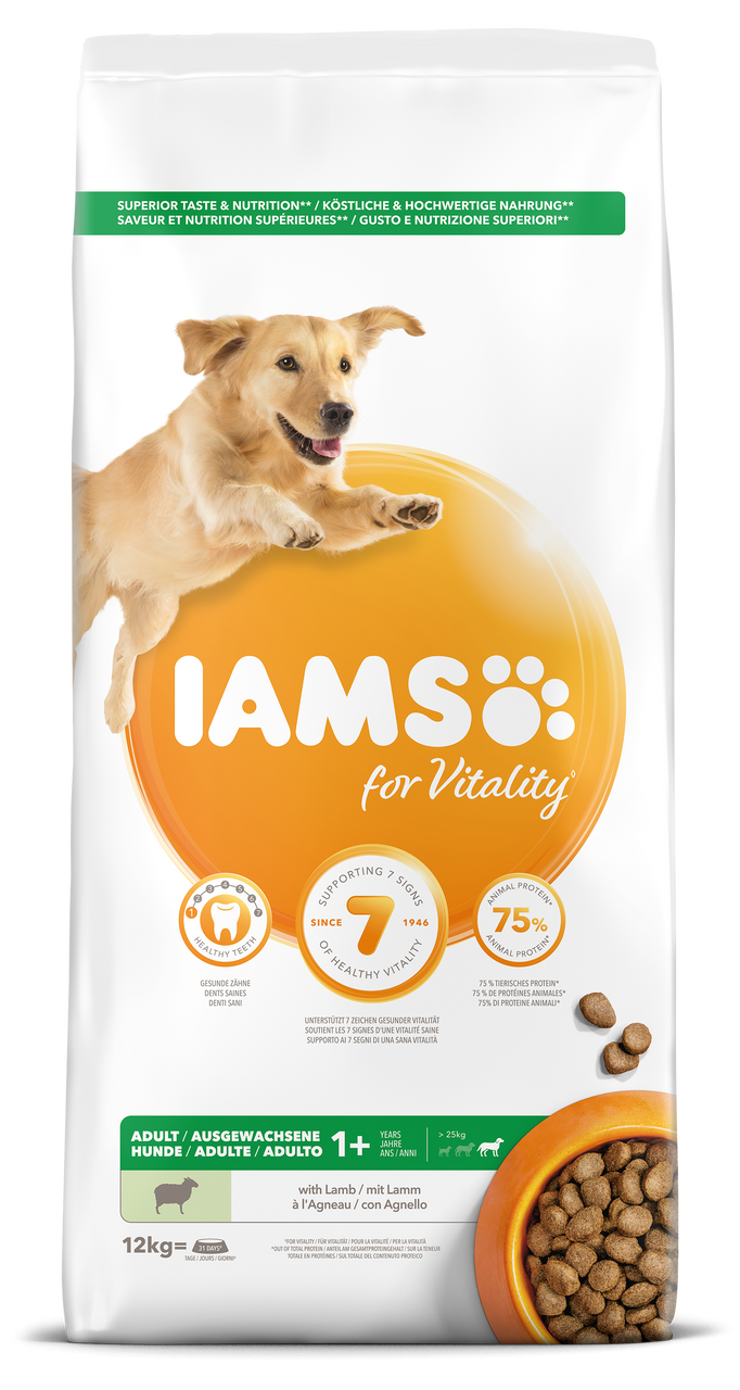 Iams Dog Adult Large Lamb – 12 kg