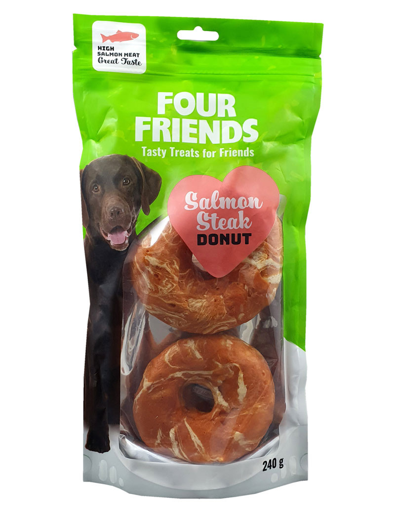 FourFriends Salmon Steak Donut – 240 g