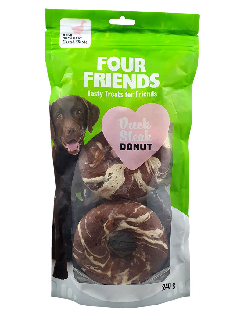 FourFriends Duck Steak Donut – 240 g