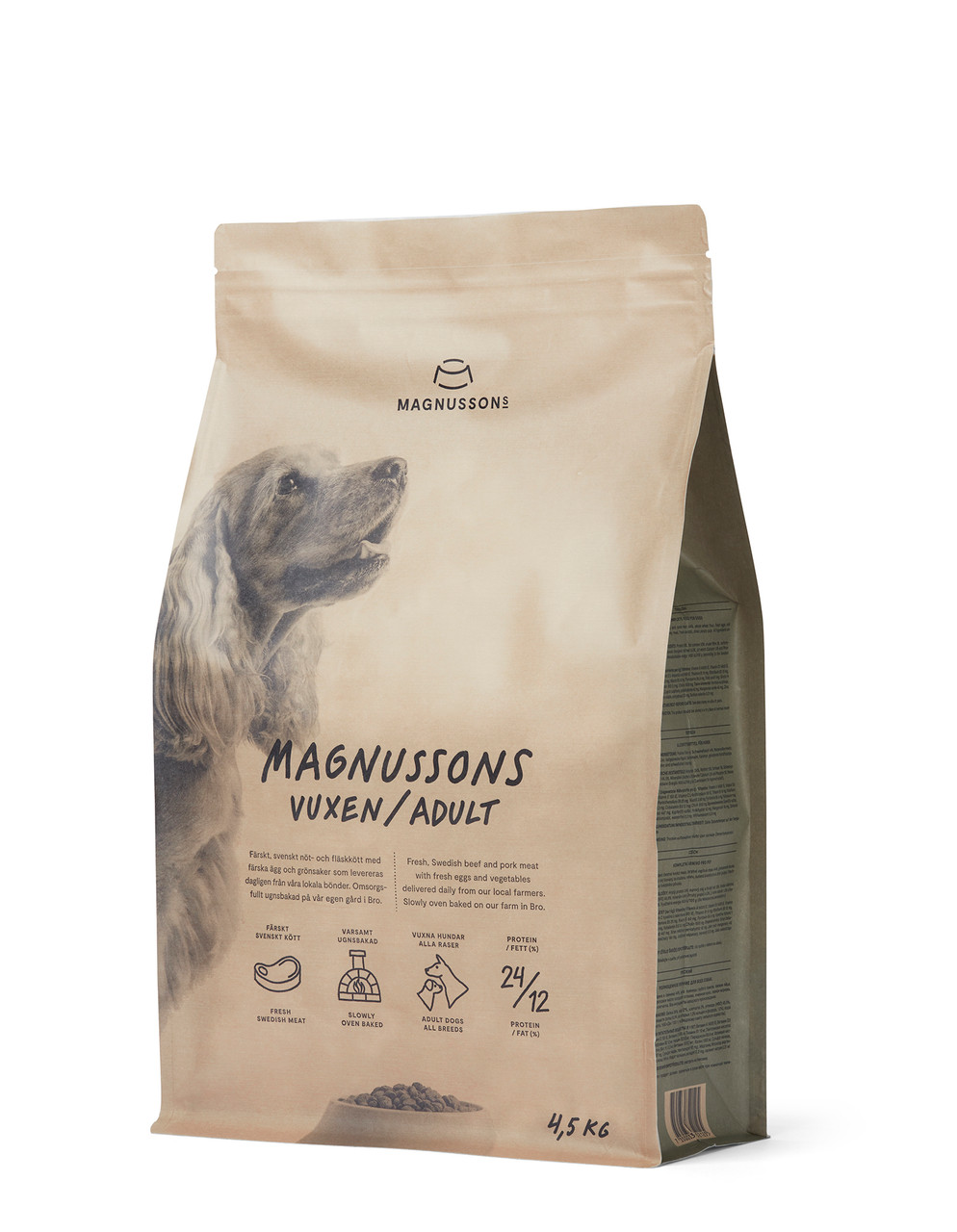 Magnussons Vuxen Hundfoder – 4,5 kg